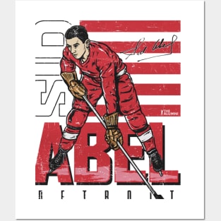 Sid Abel Detroit Homage Posters and Art